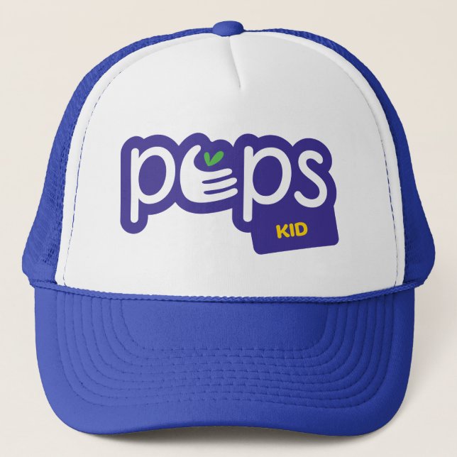 PEPS Kid - Barn Trucker Hatt (Könsneutral) Keps (Framsida)