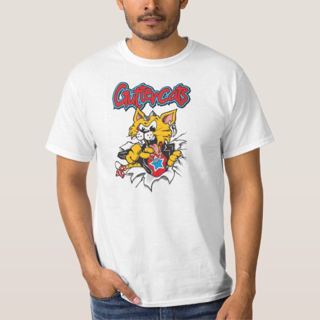 Pepsi Guttercat Tee Shirt (Framsida)