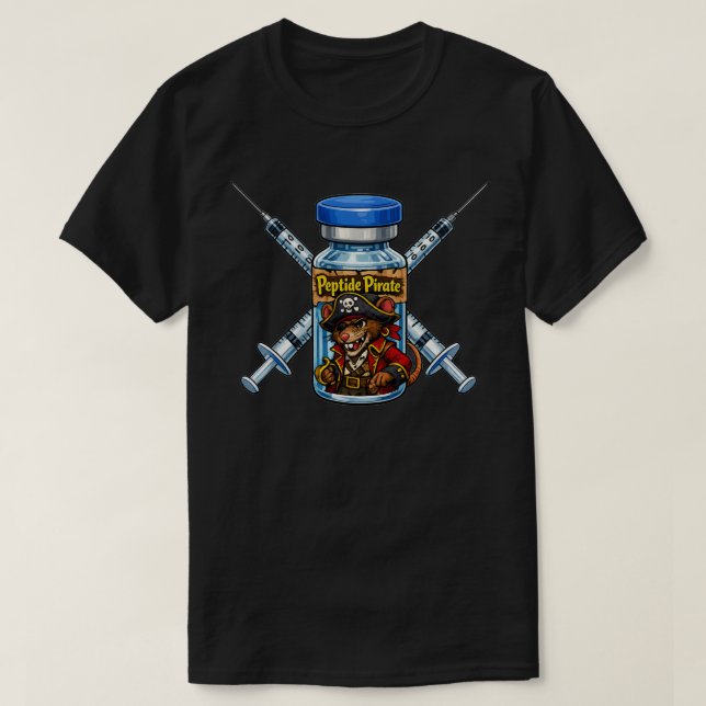 Peptidpirat T Shirt (Design framsida)