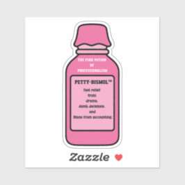Pepto-Bismol Diane från redovisning dekal