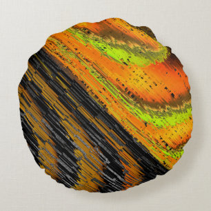 Pequeno mosaico amarelado transverse deformado rund kudde