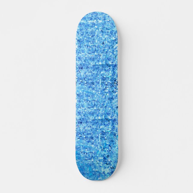 Pequenos entalhes em desenho como à caneta mini skateboard bräda 18,5 cm (Framsida)