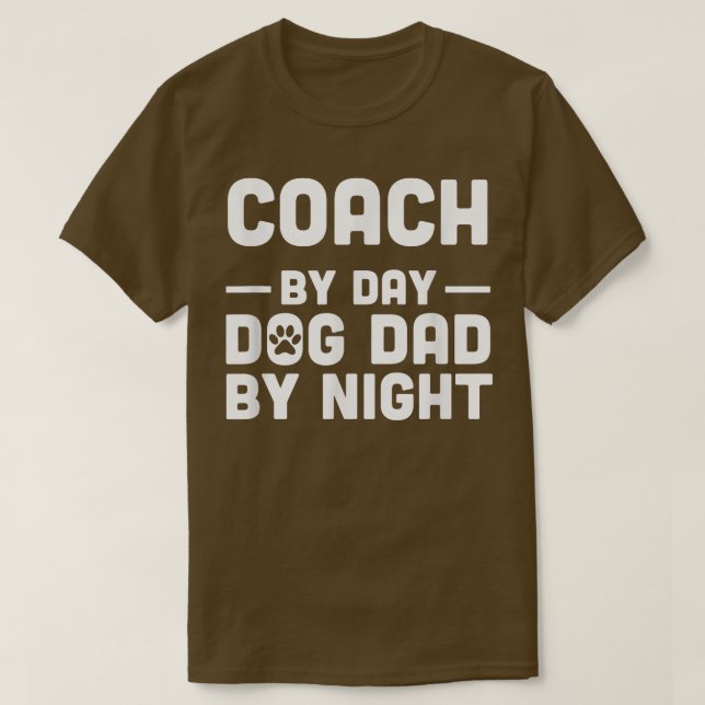 Per dag Hund Pappa efter natt T-Shirt (Design framsida)