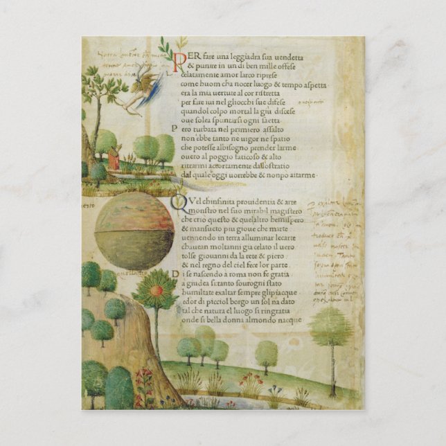 Per fare una leggiadra sua vendetta" vykort (Framsida)