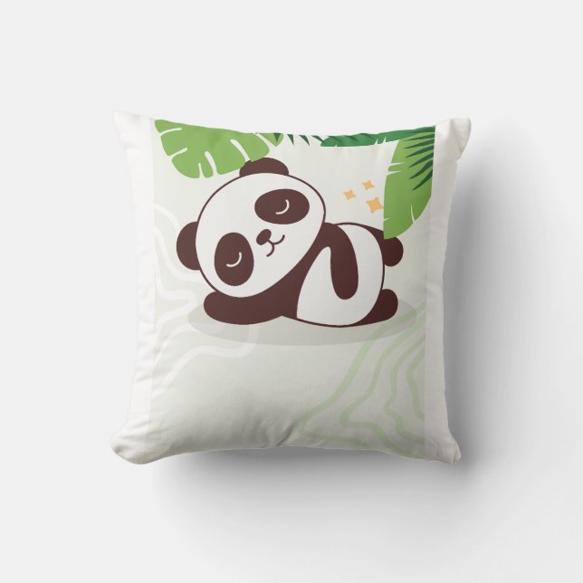 per kudde för barn panda (Framsida)