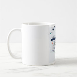 Per Min Senaste E-post Roligt Kontorscitat Kaffemugg