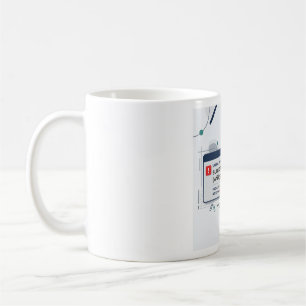 Per Min Senaste E-post Roligt Kontorscitat Kaffemugg