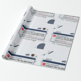 Per Min Senaste E-post Roligt Kontorscitat Presentpapper
