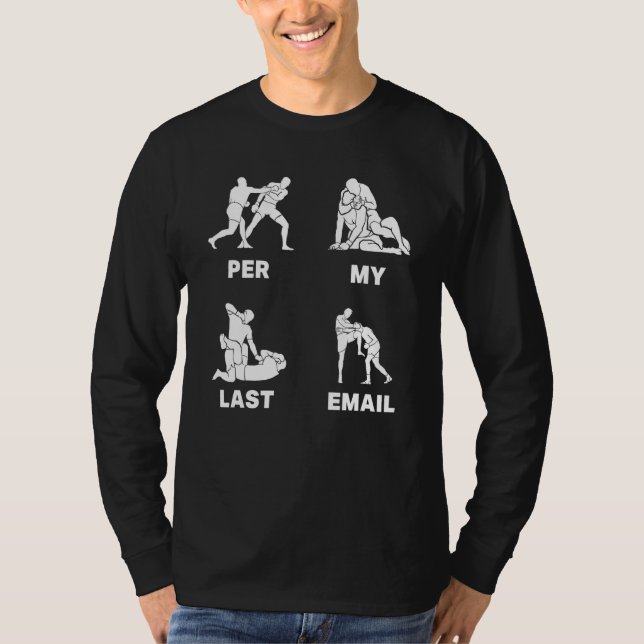 Per min senaste e-post t shirt (Framsida)