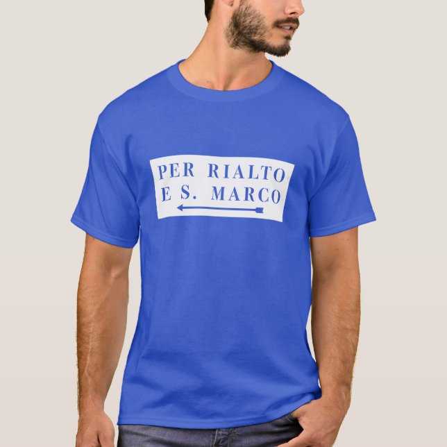 Per Rialto e S. Marco, Venedig, undertecknar den Tee (Framsida)