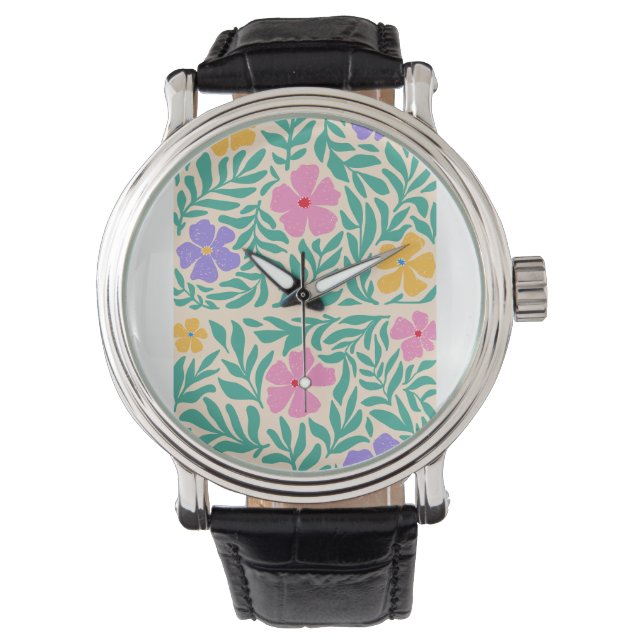  Per tittar logotyp flawrs   Armbandsur (Framsida)