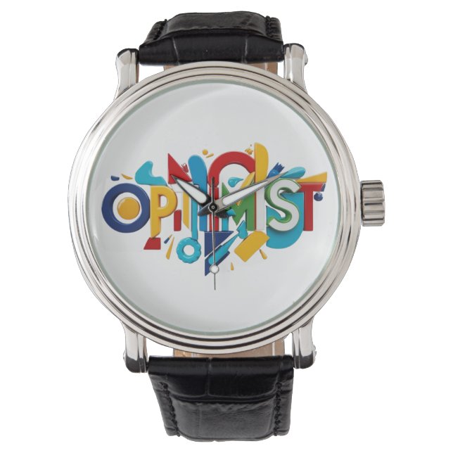 Per Watch-optimistisk färgad gåva, en gåva Armbandsur (Framsida)