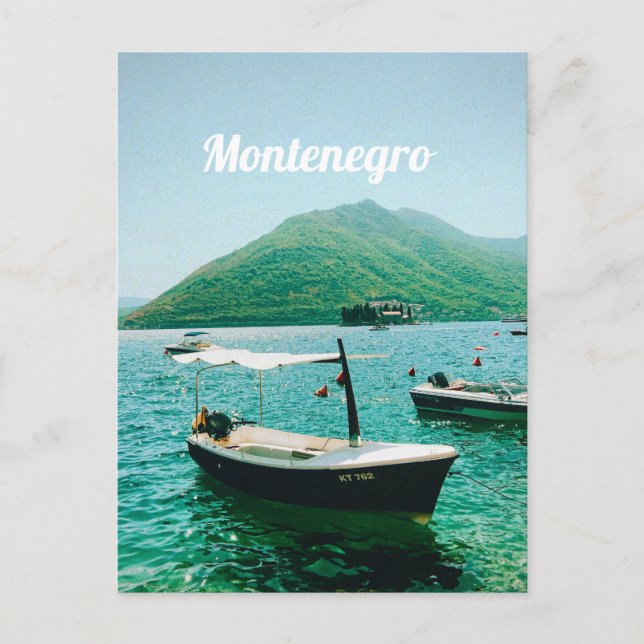 Perast, Montenegro Vykort (Framsida)