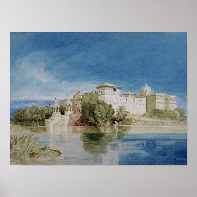 Perawa Palace, Malwa, centrala Indien Poster (Framsidan)