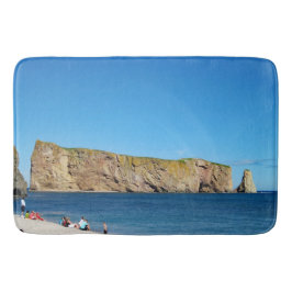 Percé Sten i Bukt vid St. Lawrence Badrumsmatta