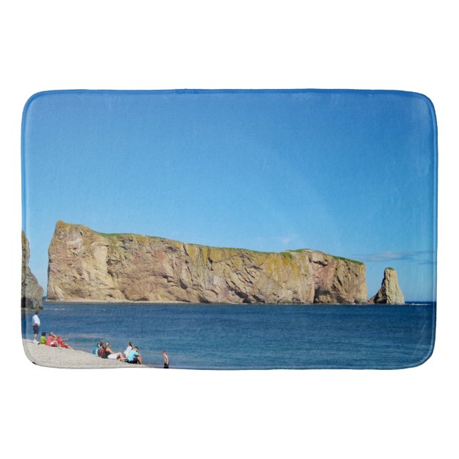 Percé Sten i Bukt vid St. Lawrence Badrumsmatta (Framsidan)