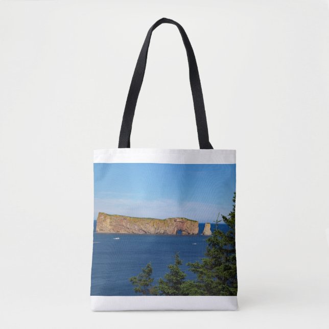 Percé Sten i Bukt vid St. Lawrence Tygkasse (Framsida)