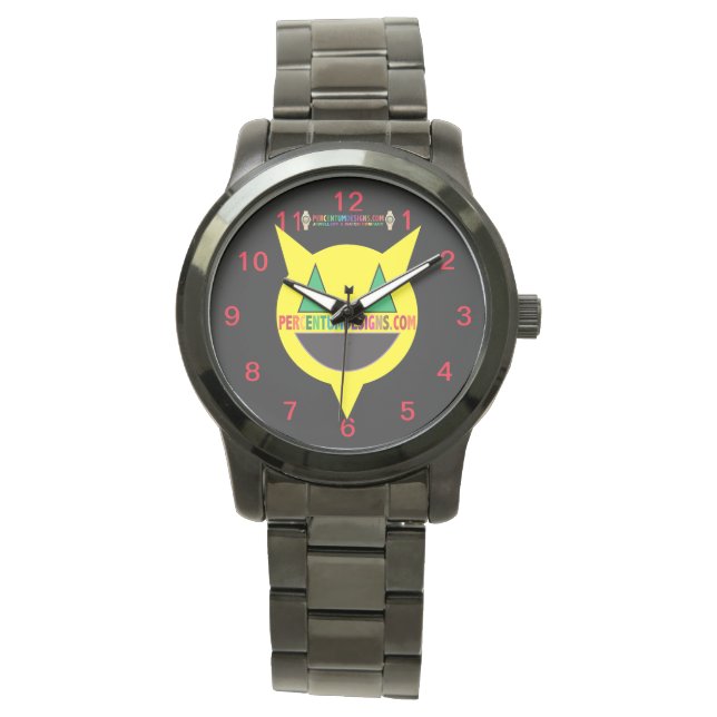 Percentdesign Black Watch Armbandsur (Framsida)