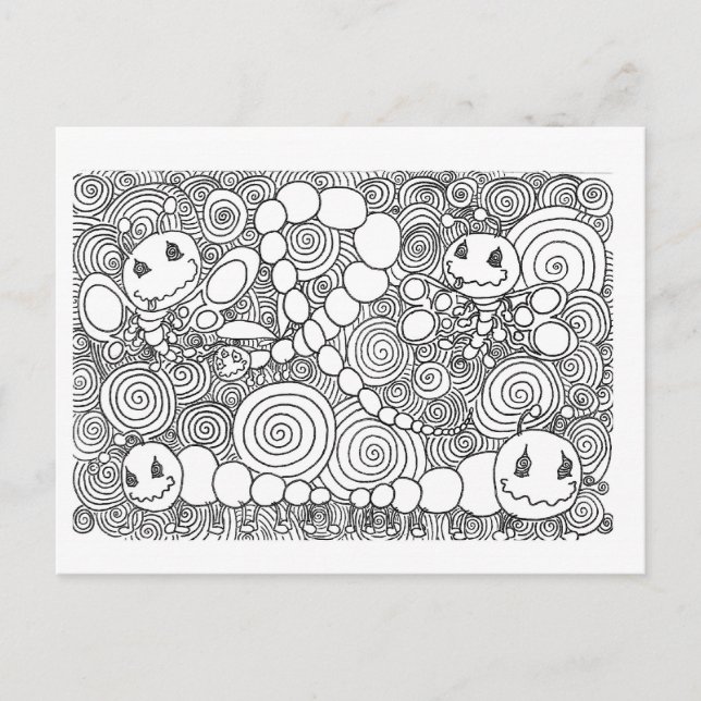 Percentum Bugz Vykort (Framsida)