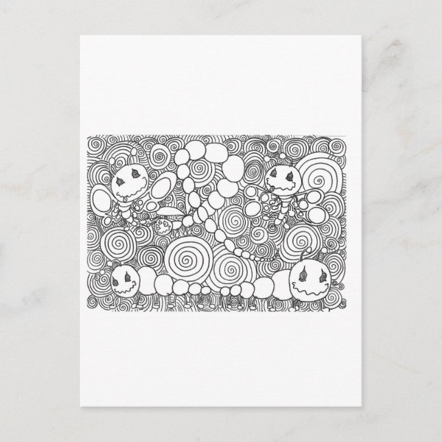 Percentum Bugz Vykort (Framsida)