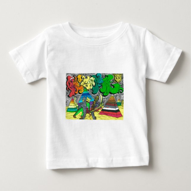 Percentum Chopping Zombies Tee Shirt (Framsida)