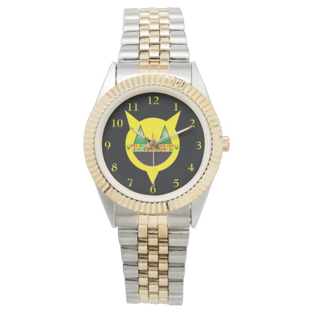 PERCENTUM DESIGNS 2-Tone Bracelet Watch Armbandsur (Framsida)