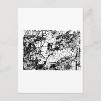 Percentum Godzilla Vykort