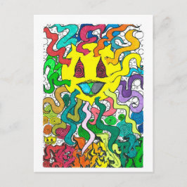 Percentum Sol - Percentum Design Postcard Vykort