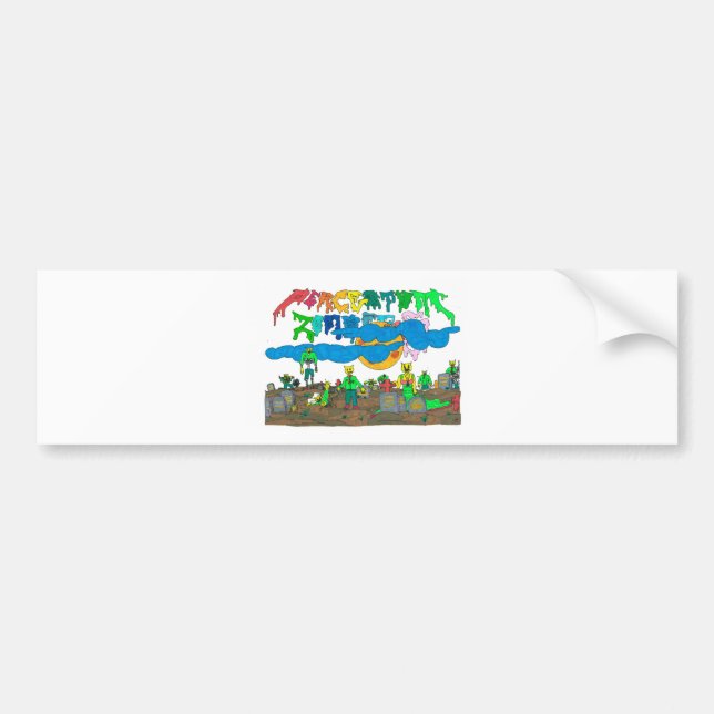 Percentum_Zombies Bildekal (Framsidan)