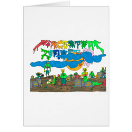 Percentum_Zombies Hälsningskort