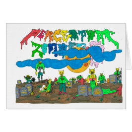 Percentum_Zombies Hälsningskort