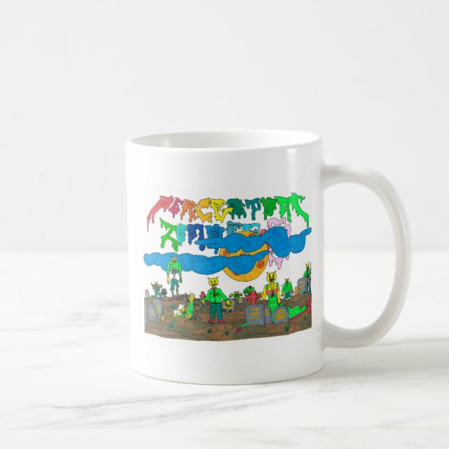 Percentum_Zombies Kaffemugg (Höger)