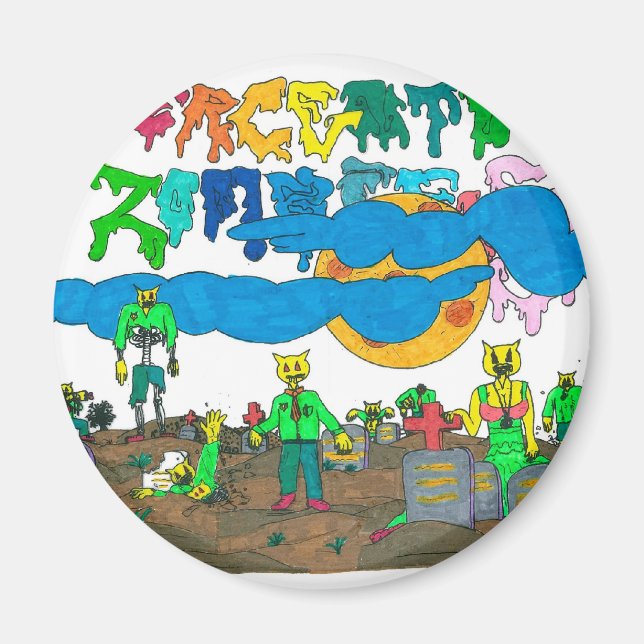 Percentum_Zombies Magnet (Framsidan)