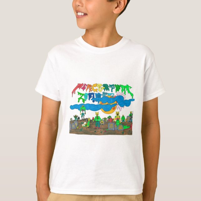 Percentum_Zombies T-shirt (Framsida)