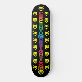 PERCENTUMDESIGNS.COM MINI SKATEBOARD BRÄDA 18,5 CM