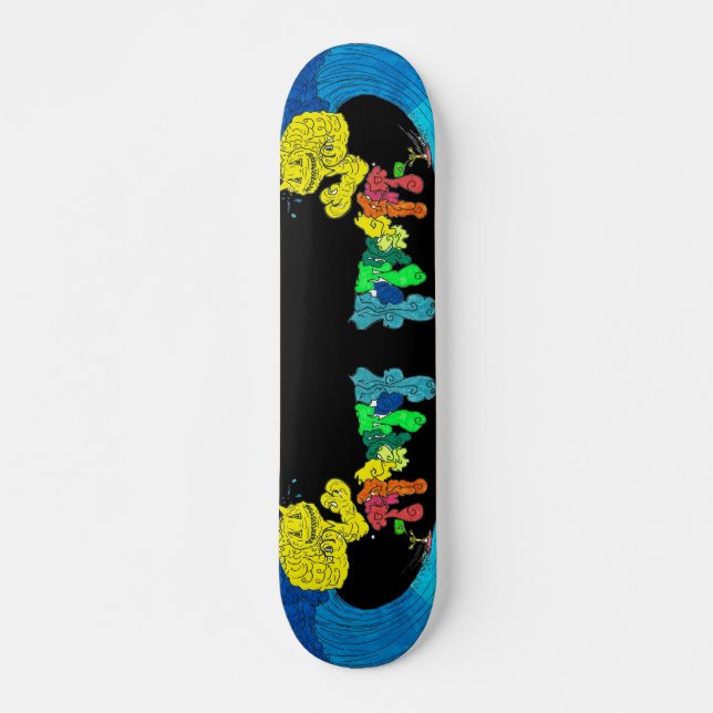 PercentumSurf Skateboard (Framsida)