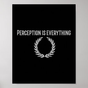 Perceptet är Tanktopet för all lagrad offert Poster