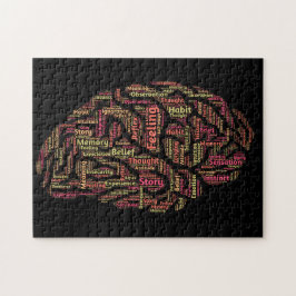 Perceptinationell Ord Art Pussel