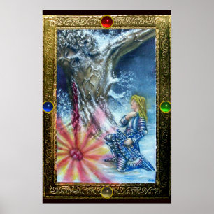 PERCEVAL OCH SIKTE PÅ DEN HELIGA GRALEN POSTER