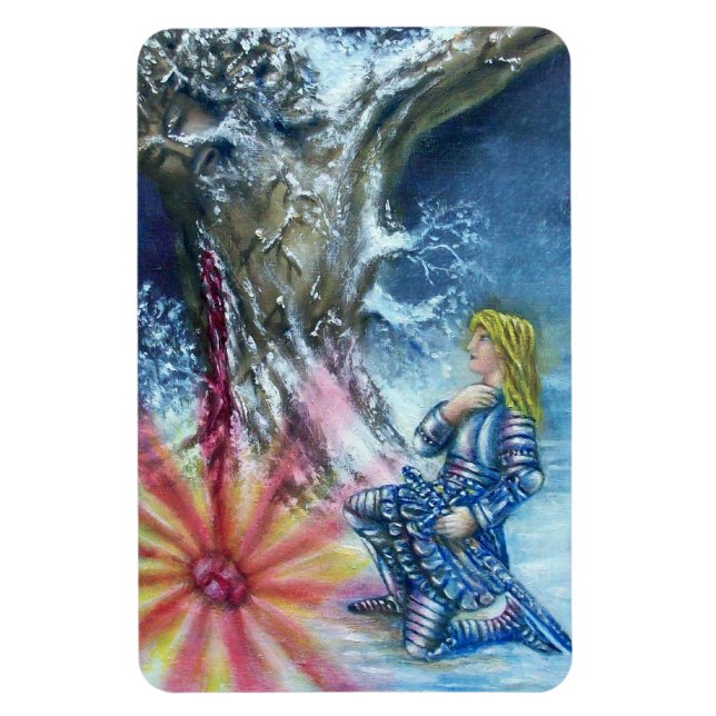 PERCEVAL OCH VISION AV HELIGA GRAIL MAGNET (Vertikal)