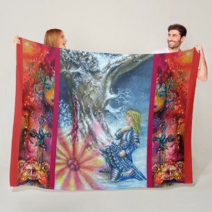 PERCEVAL OCH VISION AV HELIGAN GRAIL Red Blue Fleecefilt
