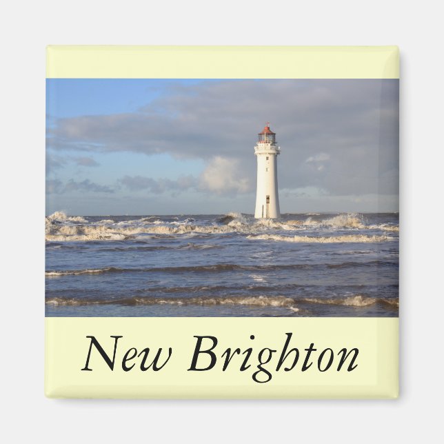 Perch Sten fyr, New Brighton Magnet (Framsidan)