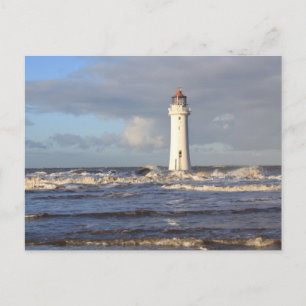 Perch Sten fyr, New Brighton Vykort