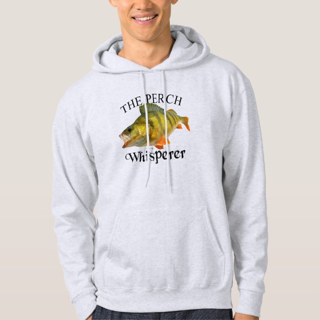 Perch Whisperer Light Hoodie (Framsida)