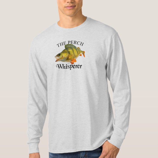 Perch Whisperer Light-Långärmad T Shirt (Framsida)