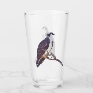 Perched fiskgjuseexponeringsglasTumbler Glaskopp