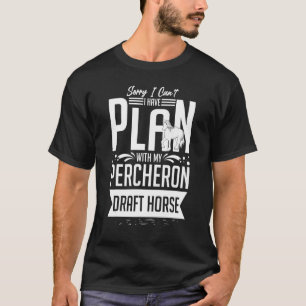 Percheron Draft Horse  Saddle 5 T Shirt