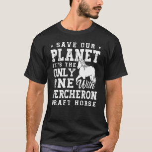 Percheron Draft Horse Saddle 6 T Shirt