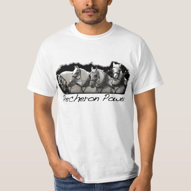 Percheron driver t-shirt (Framsida)
