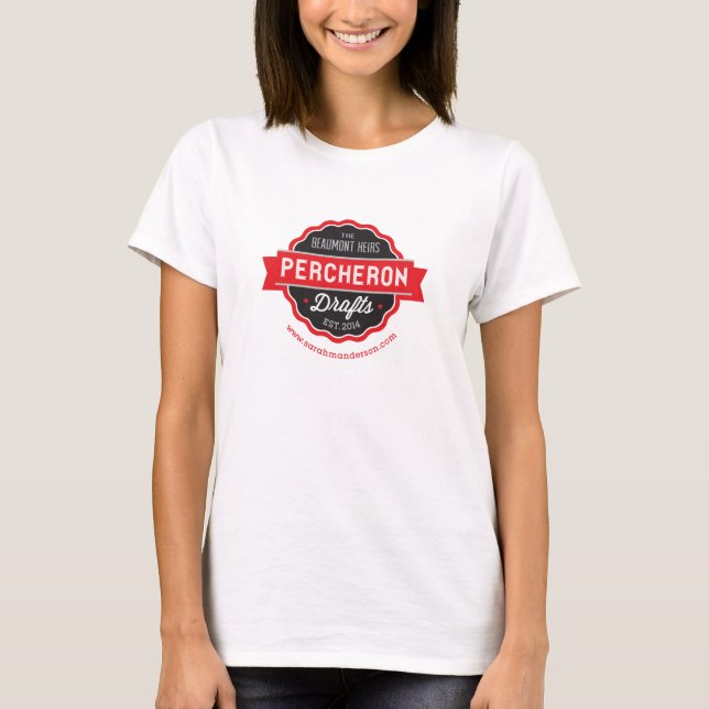 Percheron formulerar T Tee Shirt (Framsida)